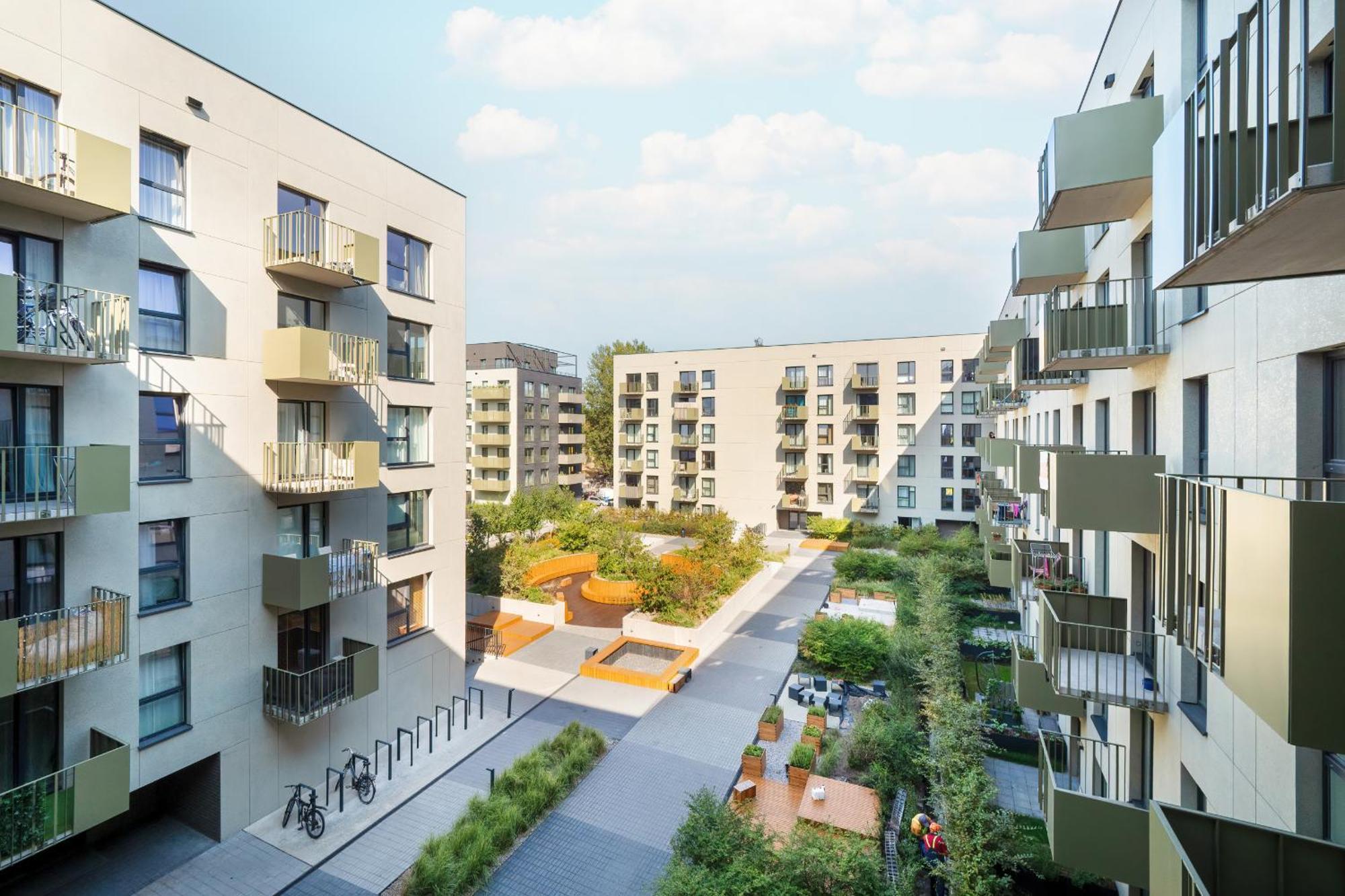 Luksusowe Studio W Lodzi Z Biurkiem, Balkonem I Klimatyzatorem By Renters Prestige Exterior photo